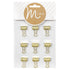 Gold Metal Binder Clips / Clips Metálicos Dorados Descontinuado Heidi Swapp