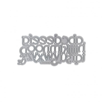 Postal Lower Case Alphabet / Suaje de Abecedario Descontinuado Tonic Studios