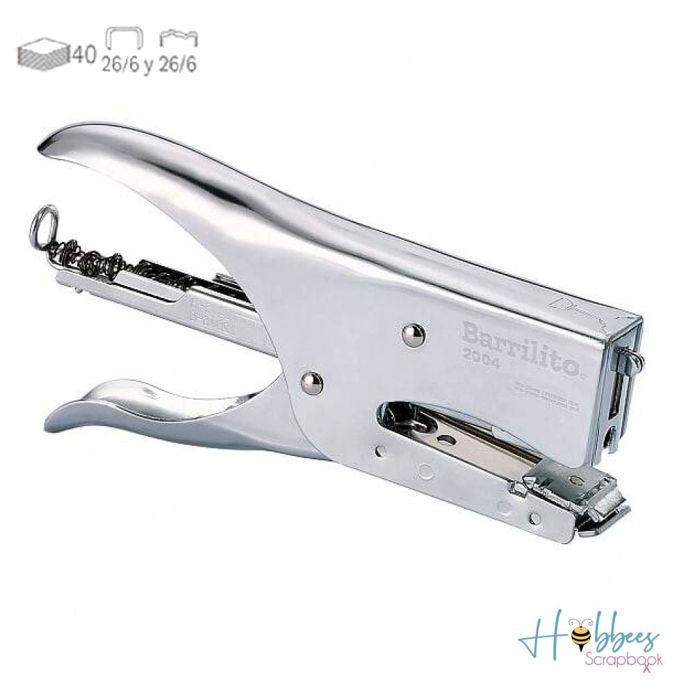 Engrapadora Tipo Pinza Descontinuado Barrilito