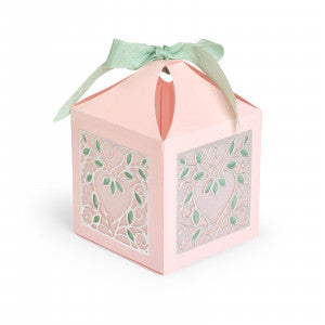 Thinlits Die Set Butterflies &amp; Cross Favor Box  / Suaje de Cajitas Descontinuado Sizzix