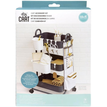 A La Cart Cup &amp; Clip Kit / Accesorios Para Carrito Almacenamiento y Organización We R Memory Keepers