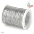 Silver Color Beading Wire 28 G / Alambre Plateado Descontinuado Cousin