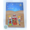 Three Wise Men Clear Stamps / Sellos de Reyes Magos