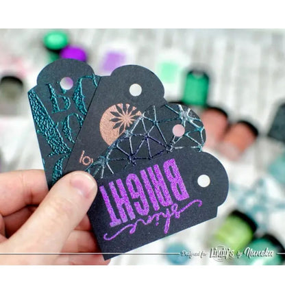 Embossing Powder Drop Dead Diva Set / 5 Polvos de Embossing Neón Polvos de Embossing Lindy&