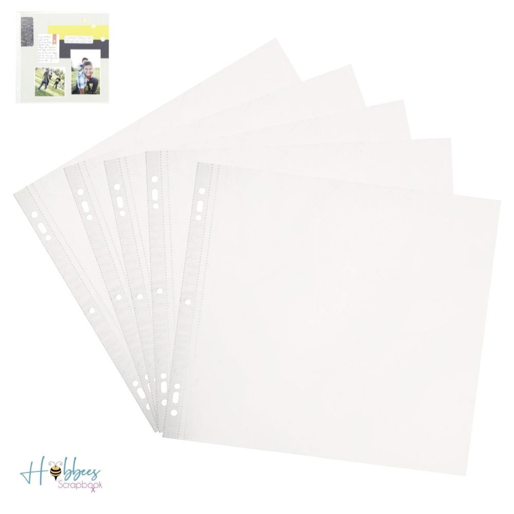 Page Protector 12 x 12" Value Pack / 25 Protectores para Papel