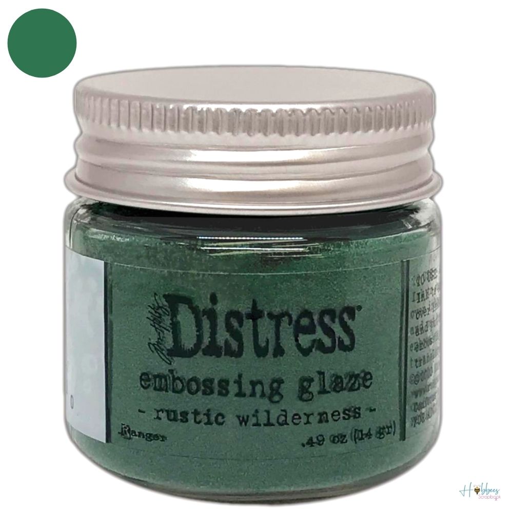 Distress Embossing Glaze Rustic Wilderness / Polvo de Embossing Verde Bosque