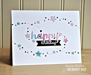 Starlit Breeze Die / Suaje de Corte Brisa de Estrellas Dados de Corte / Suajes / Troqueles Memory Box