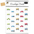 Trucks Seals Stickers / 25 Estampas Sello Camiones Stickers DCWV