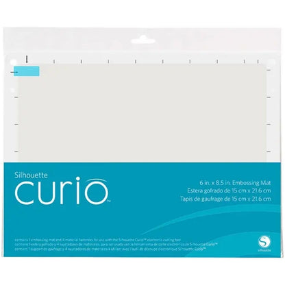 Curio Embossing Mat 8.5 x 6&quot; / Tapete de Embossing para Silhouette Curio Mats para Plotters Silhouette