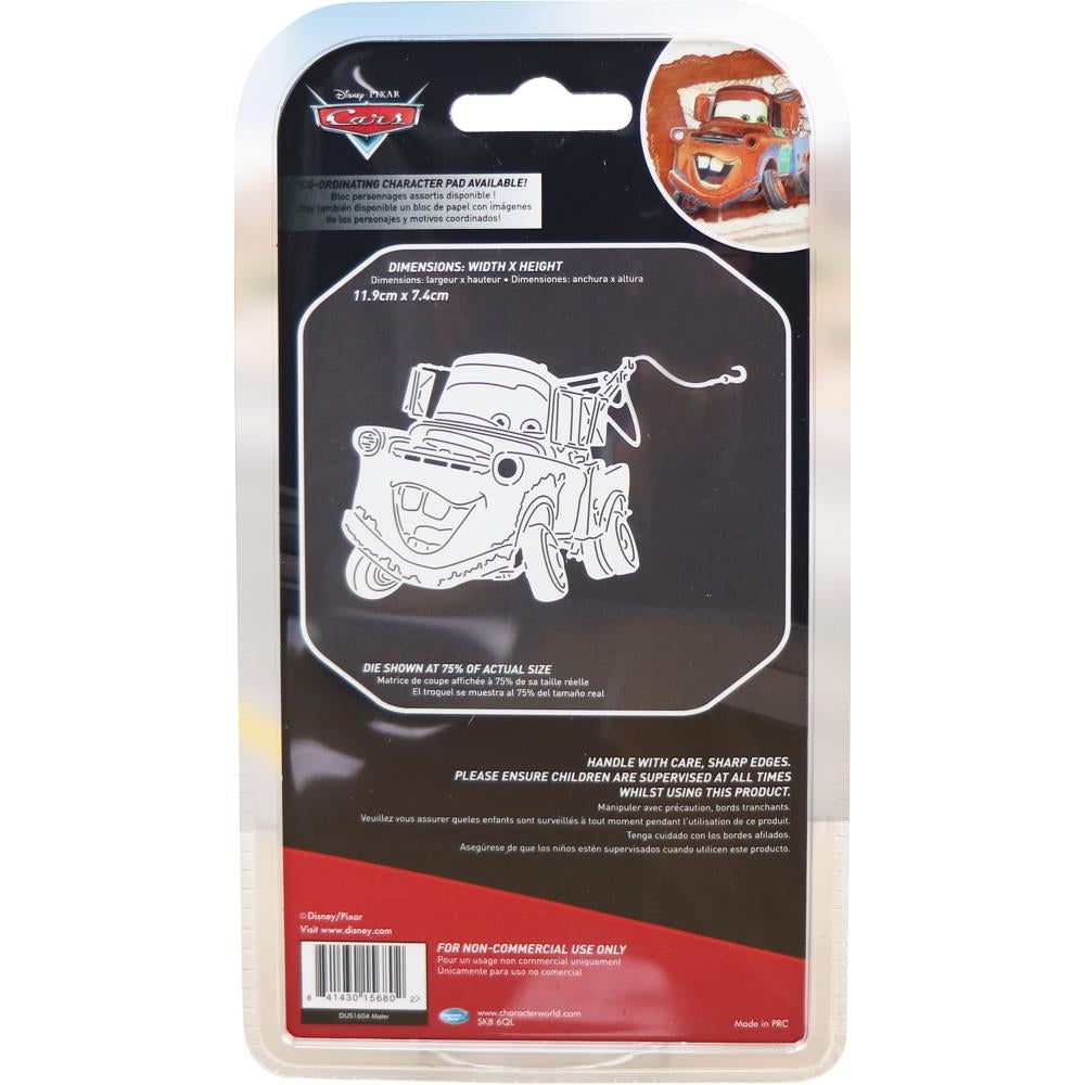 Disney Cars Matter Metal Die / Suaje de Cars Descontinuado Disney