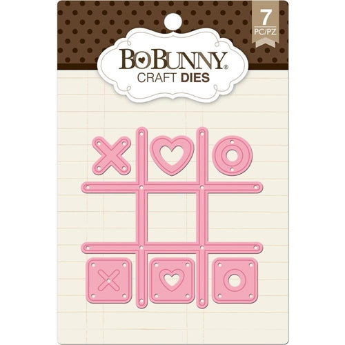 Tic Tac Toe Dies / Suajes de Juego Gato Descontinuado BoBunny