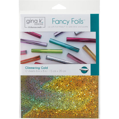 Gina K Glimmering Gold Foil / Foil Centelleante Descontinuado Gina K Designs