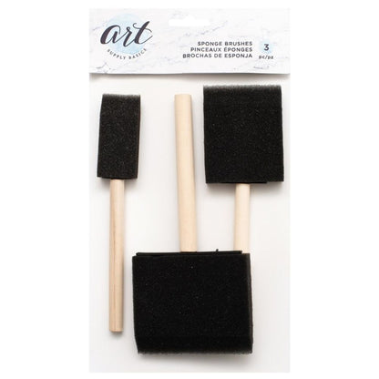 Sponge Brushes / Brochas de Esponja Pinceles y Brochas Art Supply Basics