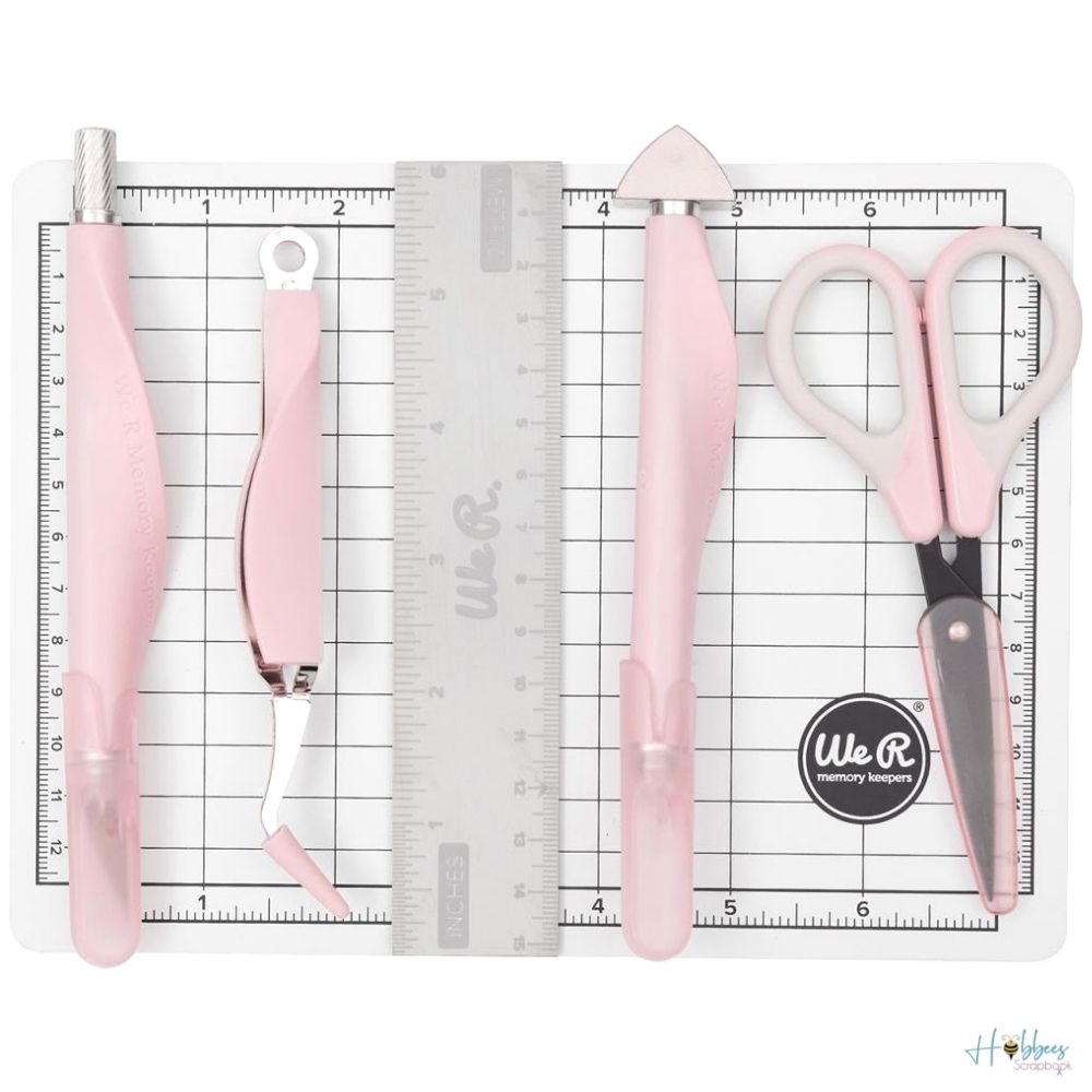 Magnetic Mini Tool Kit Pink / Kit de herramientas Magnéticas Rosa