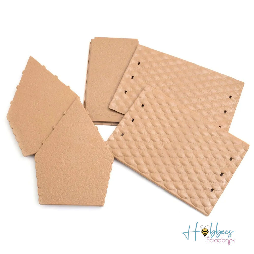 Reusable Gingerbread House Kit / Casita de Jengibre de Adorno Descontinuado Homemade with Love