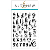 Calligraphy Alpha Stamps Set / Sellos Alfabeto Caligrafía