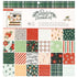 Busy Sidewalks Paper Pad 12 x 12" / Block de Papel de Navidad Papel Crate Paper