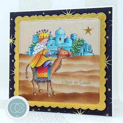 Bethlehem Clear Stamps / Sellos de Belén Navidad Sellos Craft Consortium