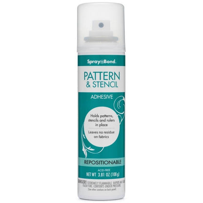 Pattern &amp; Stencil Spray Adhesive / Pegamento Reposicionable para Tela Adhesivos / Pegamentos Spray N Bond