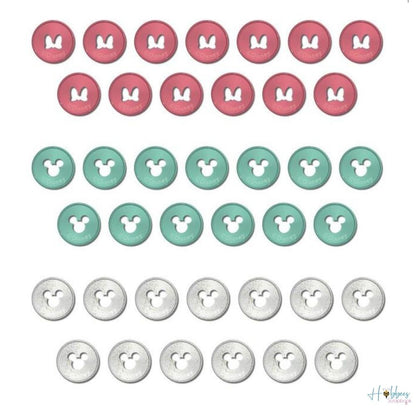 Happy Planner Disney 1.25 Inch Discs Pack  / Anillos para Libreta o Agenda Disney Descontinuado Me &amp; My Big Ideas