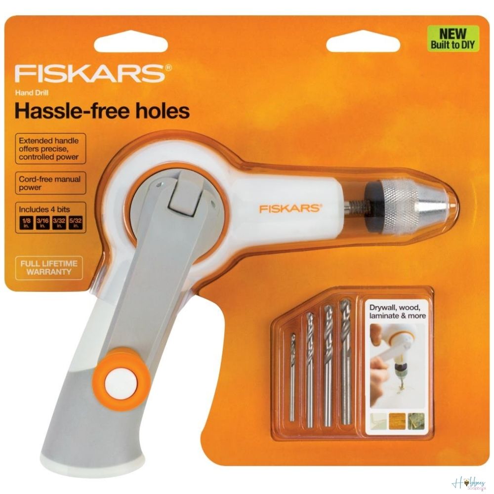 Precision Hand Drill / Taladro Manual Herramientas Fiskars