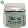 Distress Embossing Glaze Weathered Wood / Polvo de Embossing Azul Verdoso