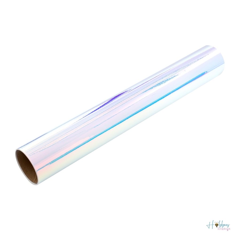 Adhesive Vinyl Blue &amp; Pink Holographic / Vinil Adhesivo Azul y Rosa Holográfico Viniles American Crafts