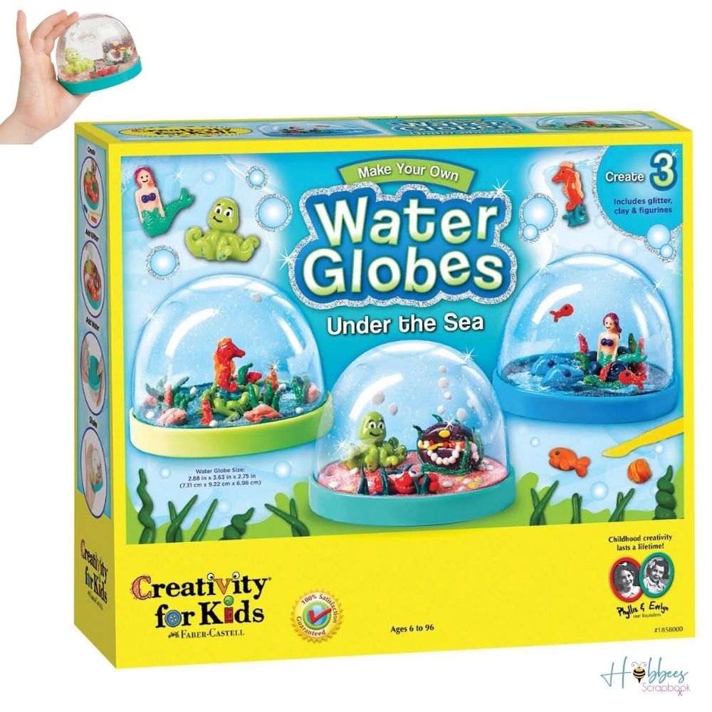 Under The Sea Water Globes / Kit para Hacer Globos Submarinos Modelado Creativity For Kids