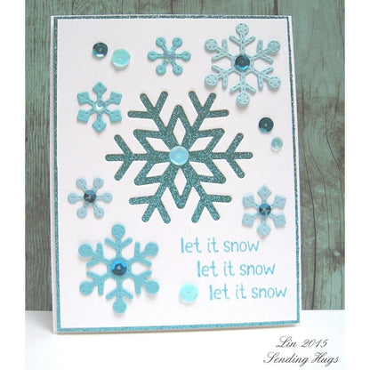 The Cardstock Stack / Cartulina Glitter Metalizada 6 x 6" Descontinuado DCWV