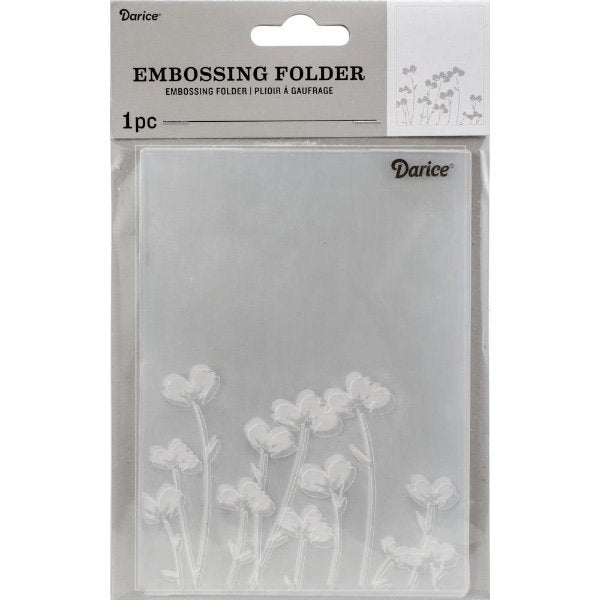 Embossing Folder Flowers / Folder de Grabado Flores Folders de Grabado Darice