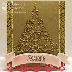 Suaje de corte Arbol de Navidad / Holiday Tree Die Descontinuado Spellbinders