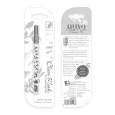 Clear Mark Embossing Pen / Plumón de Embossing Transparente Marcadores &amp; Plumones Nuvo