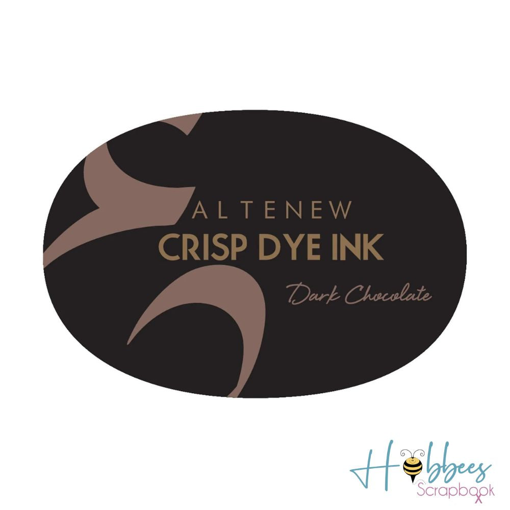 Dark Chocolate Crisp Dye Ink / Tinta para Sellos Café Oscuro Tintas Altenew