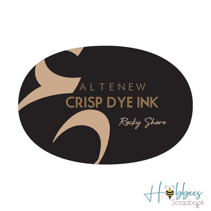 Rocky Shore Crisp Dye Ink Oval Set / Tinta para Sellos Color Café Tintas Altenew