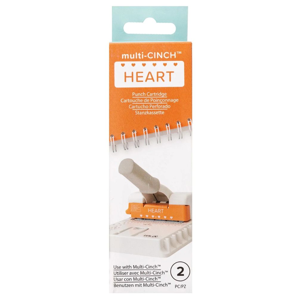 Multi Cinch Cartridge Heart / Cartucho Intercambiable de Corazón Accesorios We R Memory Keepers