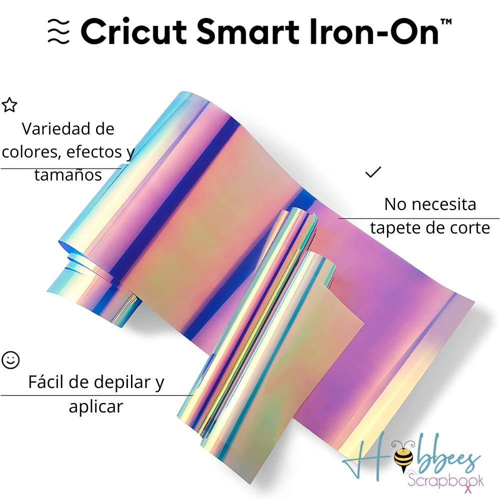 Smart Iron On Vinyl Traslucent Blue / Vinil Termoadhesivo Rojo Azúl Traslúcido Viniles Cricut