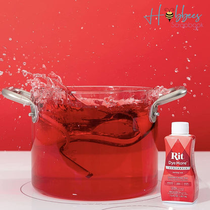 Rit DyeMore Liquid Racing Red / Líquido para Teñir Rojo Pintura para Tela Rit