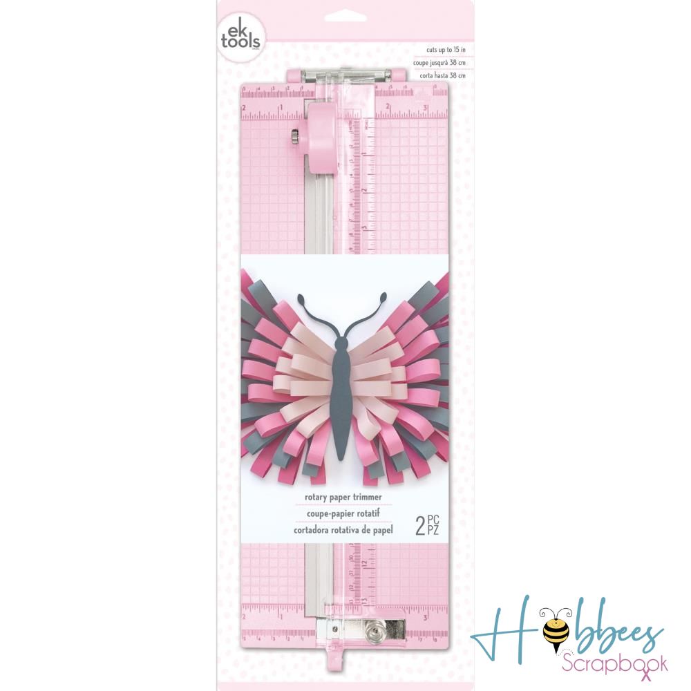 Rotary Paper Trimmer 12&quot; Pink / Cortadora de Papel Rosa Cortadoras / Guillotinas Ek Success