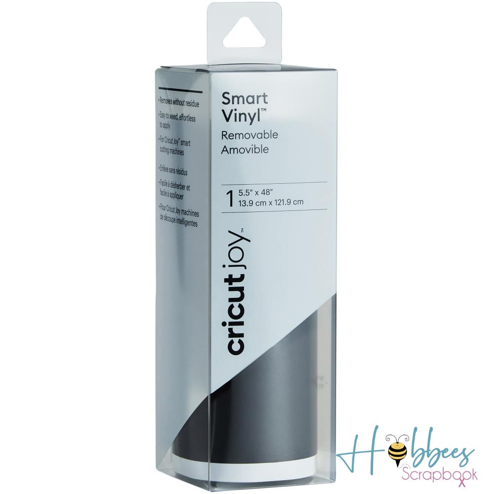 Smart Vinyl Removable Black Matte  / Vinil Removible Negro Mate Viniles Cricut