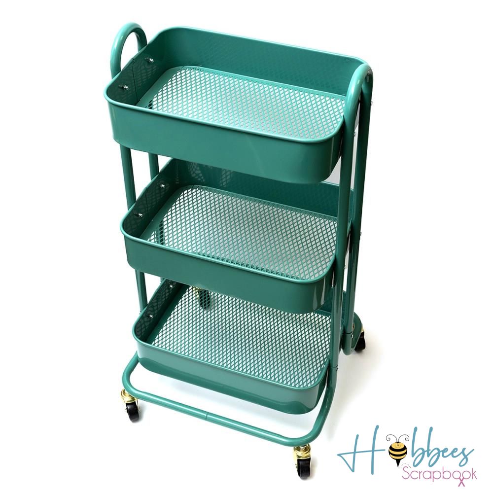 A La Cart Storage Cart Juniper / Carrito Organizador Enebro Almacenamiento y Organización We R Memory Keepers