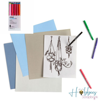 Infusible Ink Pens Set / Set Bolígrafos Infusible Ink 15 pz Colores y Plumones Cricut