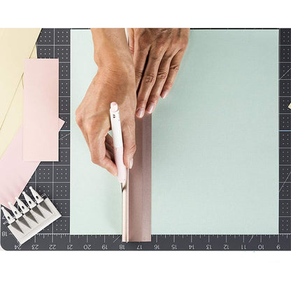 True Control Knife Kit Rose / Kit Exacto Cutter  y Cuchillas Rosa Tijeras / Cutters Cricut