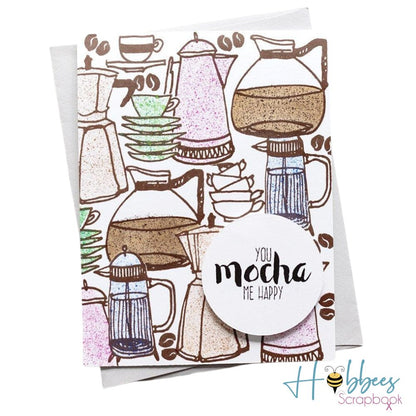 Mocha Crisp Dye Ink Oval Set / Tinta para Sellos Café Claro Tintas Altenew