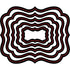Nesting Rectangles Embossing Folders / Suaje de Corte y Realce Rectangulos Curvados Dados de Corte / Suajes / Troqueles Darice