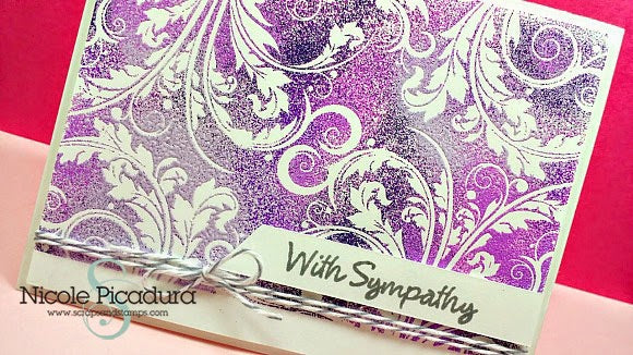 Metalline Violet Embossing Powder / Polvo de Embossing Violeta Descontinuado Wow!