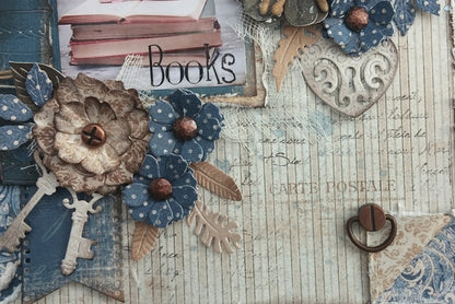 Whimsical Lock and Key / Llaves y Candados Descontinuado Cheery Lynn Designs
