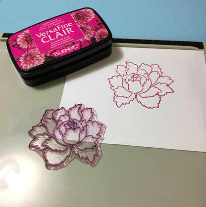 Versafine Clair Charming Pink / Cojín de Tinta para Sellos Rosa Tintas TSUKINEKO