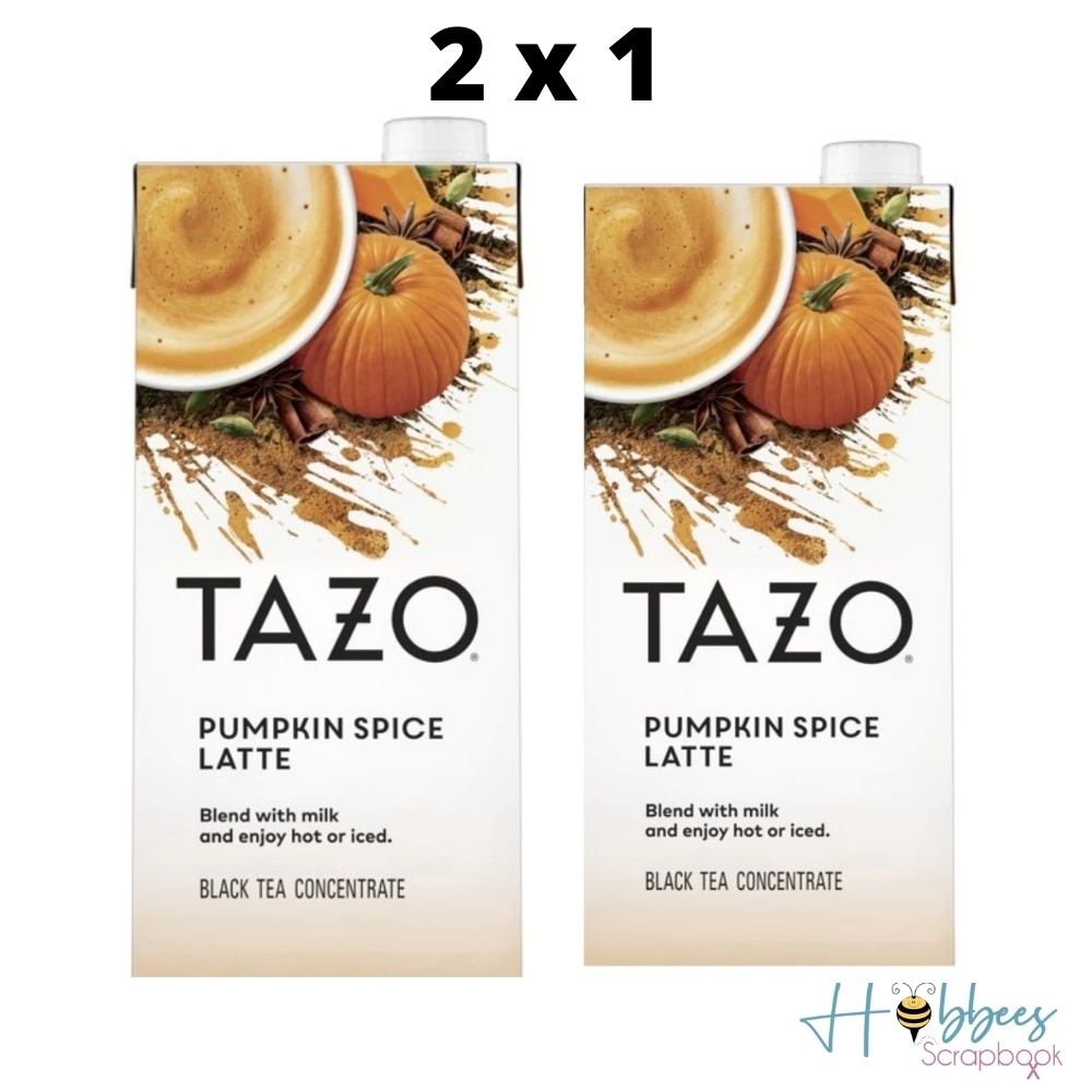 Chai Pumpkin Spice Latte / 2x1 Concentrado de Té Chai Líquido y Calabaza Descontinuado Tazo