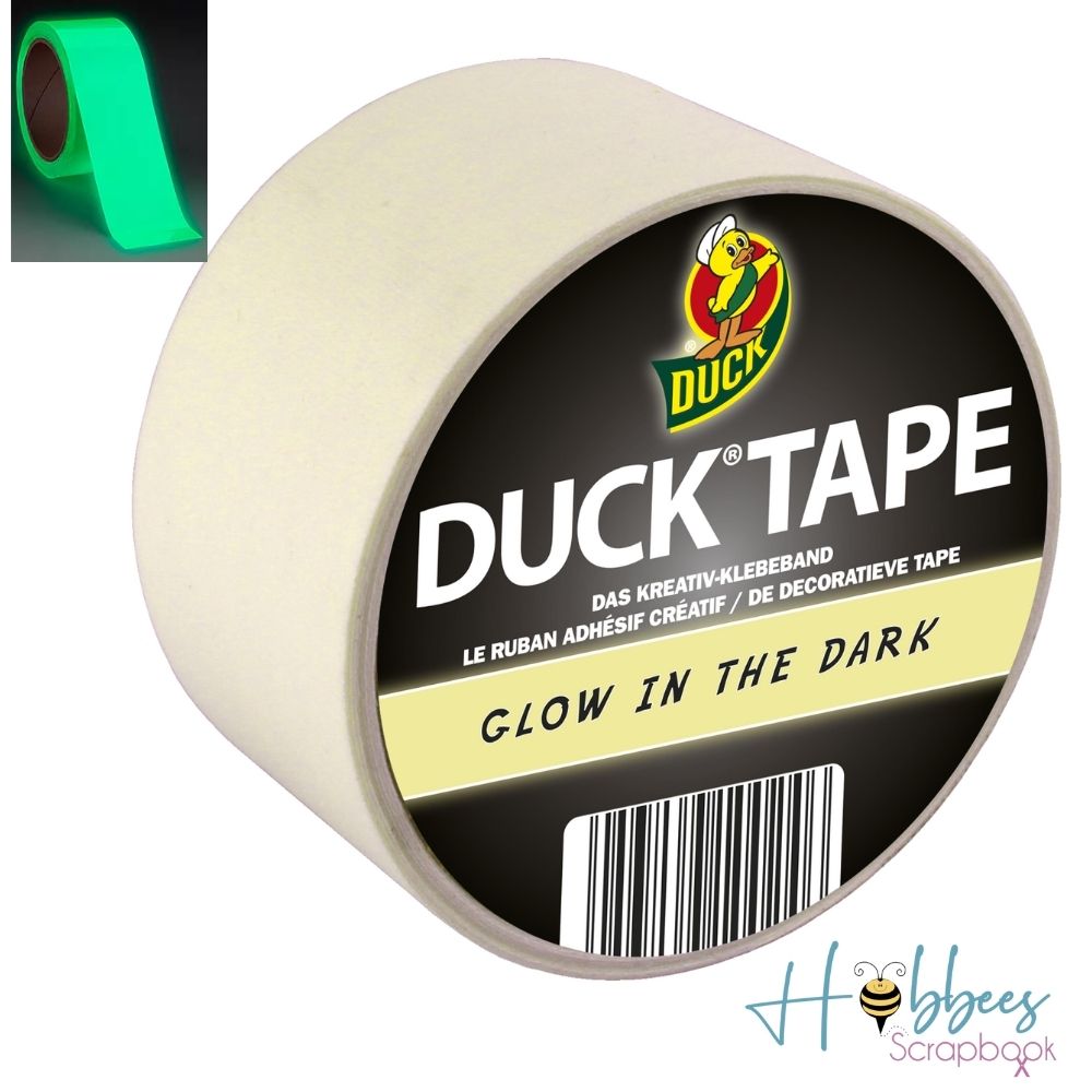 Glow in the Dark Tape / Cinta Adhesiva Brilla en la Obscuridad Adhesivos / Pegamentos Duck