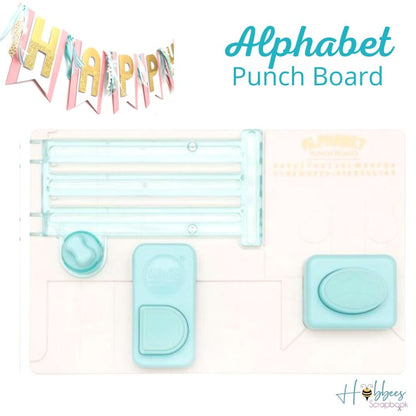 Alphabet Punch Board / Tabla Para Hacer Letras Herramientas We R Memory Keepers